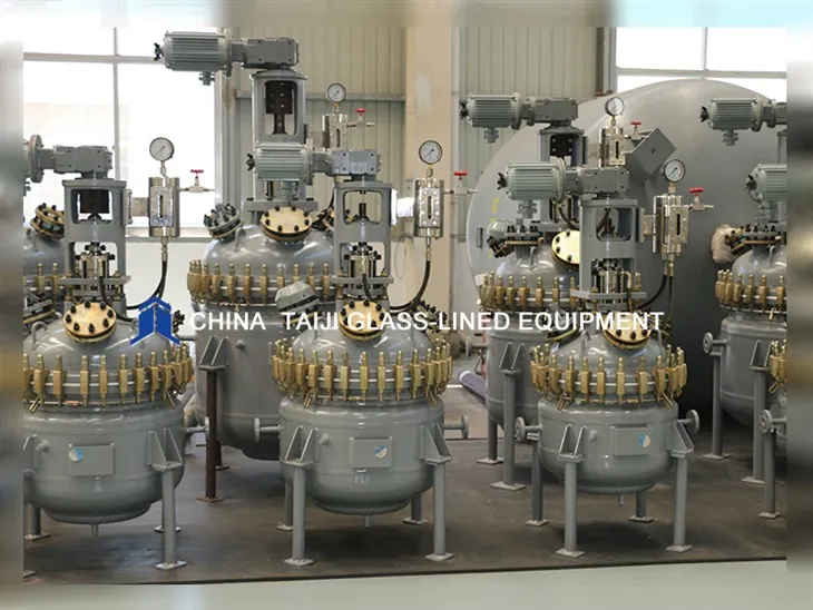 K1000L\K1500L\K2000L\K3000L\K4000L\K5000L\K6300L K Type Glass Lined Reactors