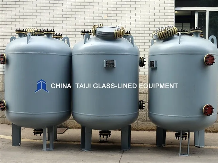 Vertical F Type Glass-lined Storage Tanks