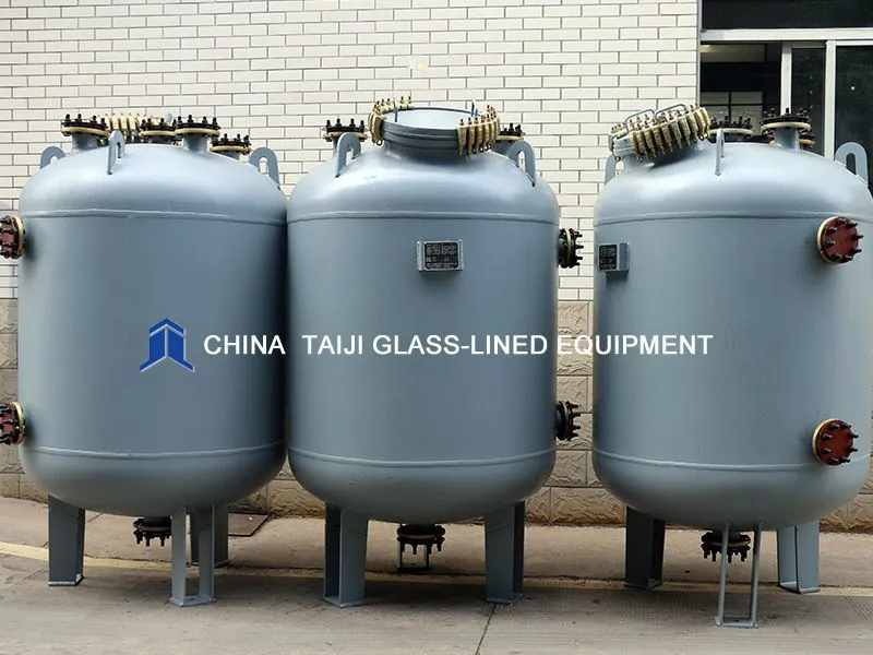 Vertical F Type Glass-lined Storage Tanks